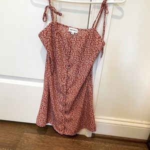 Super down mini dress